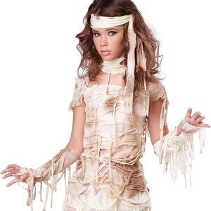 AWESOME!!!! Tween Girl Mysterious Mummy Costume